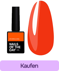 NAILSOFTHEDAY Gel-Nagellack Orange